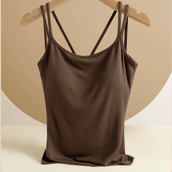 Rome Plus Size Built-In Bra Camisole